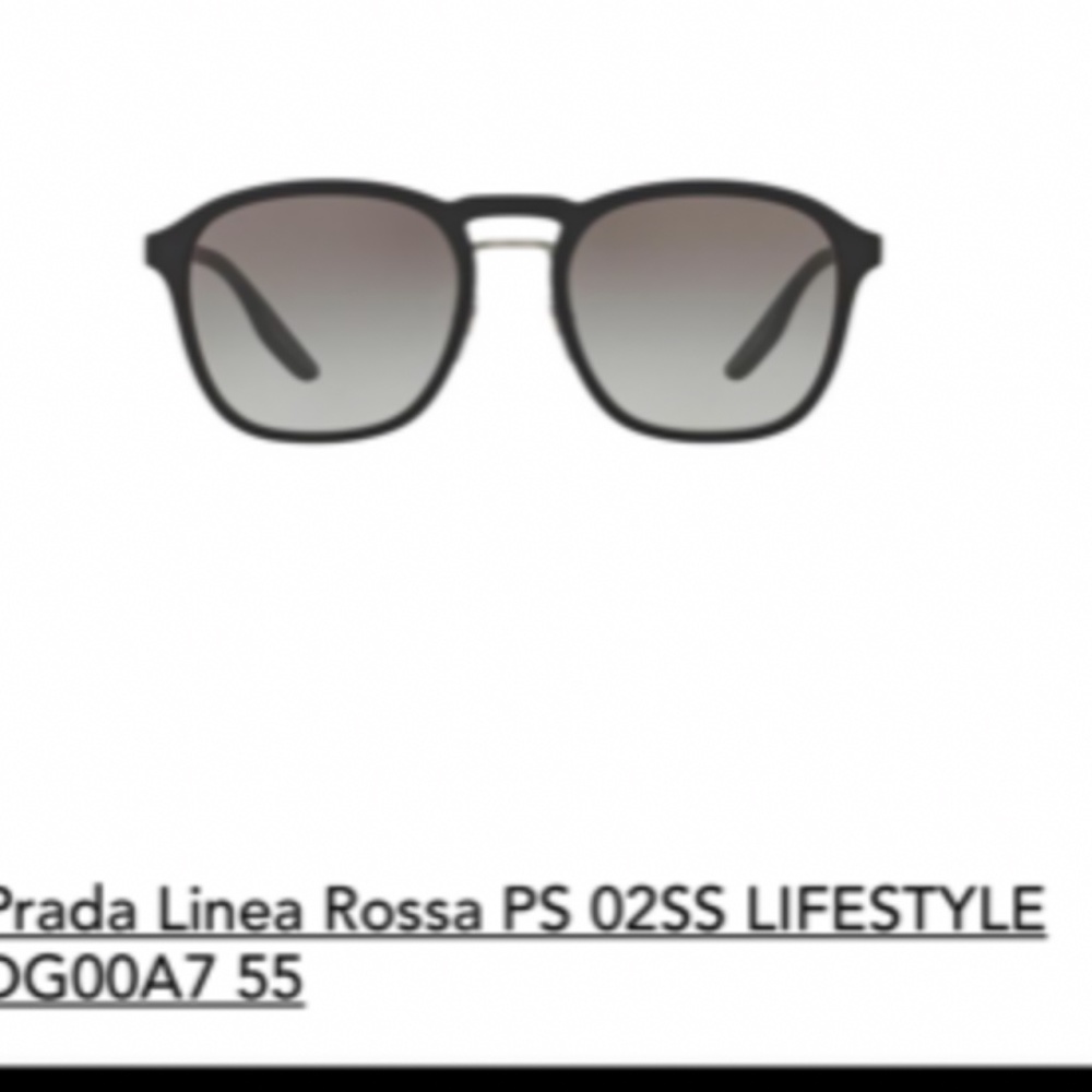 Prada Linea Rossa PS 02SS Sunglasses, unisex